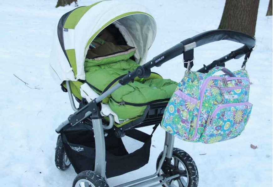 О том, как правильно выбрать сумку на коляску для мамы